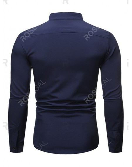 Pocket Long Sleeve T-Shirt - 2xl