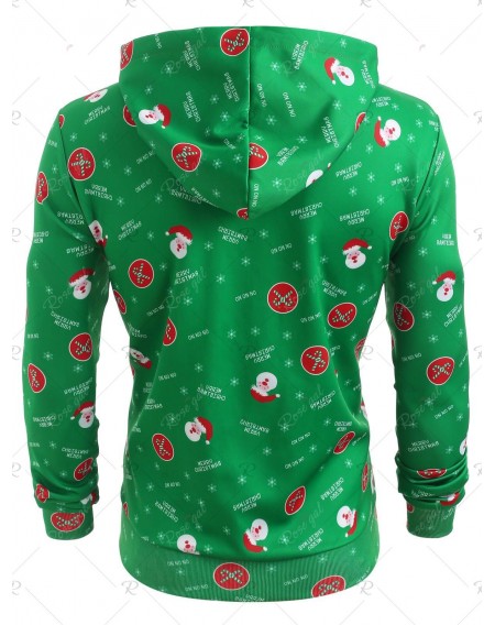 Christmas Blazer Pocket Pullover Hoodie - 2xl
